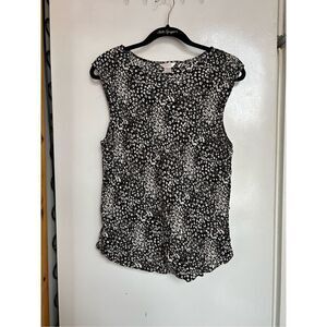 Christopher & Banks Multicolor Patterned Tank Top Woman’s Size Large